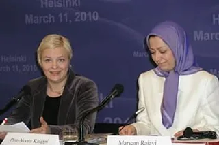 جلسه همبستگی زنان فنلاند با زنان ایرانی در هلسینکی