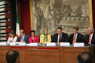 کنفرانس بزرگ رم: فراخوان فراحزبی قانونگذاران و شخصیتهای سیاسی ایتالیا و شماری از شخصیتهای آمریکایی