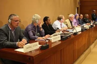 کنفرانس در مقر سازمان ملل حفاظت از اشرف و التزامات ملل متحد با حضور رئیس جمهور برگزیده مقاومت