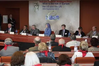 سخنرانی مریم رجوی در مجمع پارلمانی شورای اروپا در استراسبورگ