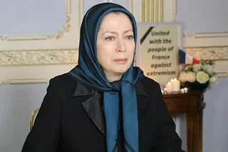مریم رجوی: من همه مسلمانان را فرا می‌خوانم که جنایات تروریستی در پاریس را محکوم کنند