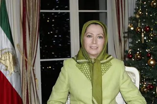 پیام مریم رجوی به مناسبت میلاد مسیح و آغاز سال ۲۰۱۶میلادی