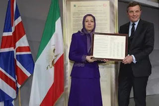 کنفرانس نمایندگان هردو مجلس انگلستان با حضور مریم رجوی در اور سورا واز - حمایت از مقاومت مردم ایران