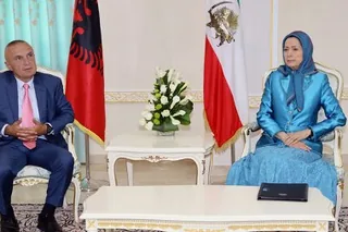 بازدید ایلیر متا رئیس جمهور آلبانی از اشرف ۳ و ملاقات با خانم رجوی