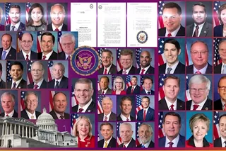 ثبت قطعنامهٔ دو حزبی  کنگره آمریکا, حمایت از قیام مردم ایران و طرح ۱۰ماده‌یی خانم مریم رجوی