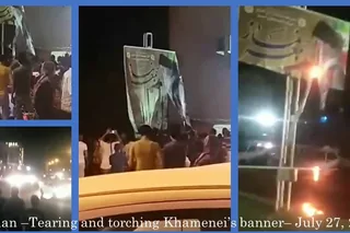 قیام تشنگان - شماره ۱۹: تظاهرات در تهران پارس، گوهردشت کرج، بهارستان اصفهان، کرمانشاه و ایوانغرب
