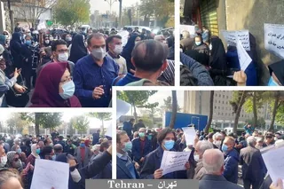 اعتراضات  معلمان در ۵۳ شهر (۲۲ استان) برغم فضای امنیتی شدید