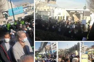 جنبش اعتراضی فرهنگیان ومعلمان در ۲۹ استان كشور با شعارهاي