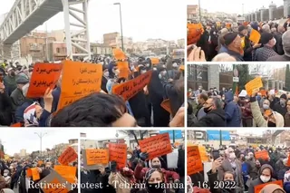 تجمع اعتراضی بازنشستگان و مستمری‌بگیران تامین اجتماعی در تهران، تبریز، اصفهان، رشت، خرم‌آباد، کرمانشاه، قزوین و اهواز