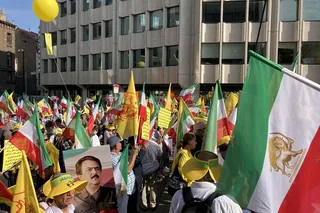 پیام خانم رجوی به تظاهرات ایرانیان در بروکسل علیه معامله ننگین رژیم آخوندی با بلژیک