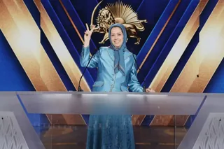 سخنرانی رئیس جمهور برگزیده مقاومت در اجلاس کهکشان مقاومت ایران و ارتش آزادی