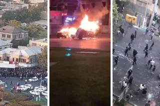 گسترش قیام در هفتمین روز به بیش از ۱۰۰ شهر در ۳۰ استان با شعار مرگ بر خامنه اي دهها تن از تظاهركنندگان شهيد و شمار زيادي مجروح و دستگير شدند