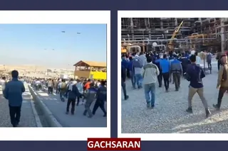 اعتصاب گسترده كارگران صنايع نفت و پتروشيمي در شهرهاي مختلف كشور