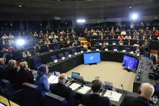 کنفرانس در پارلمان اروپا- استراسبورگ