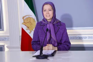 پیام به کنفرانس در مجلس انگلستان مریم رجوی: سیاست امتیاز دادن به رژیم آخوندی جنگ به بار می‌آورد