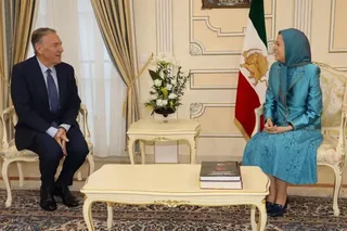 کنفرانس با حضور مایک پمپئو وزیر خارجه پیشین آمریک