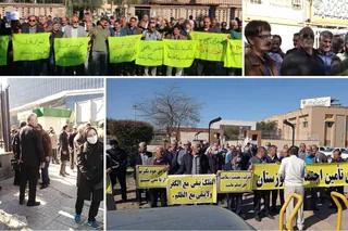 تجمع و راه‌پیمایی گسترده بازنشستگان فولاد خوزستان و اصفهان و بازنشستگان تأمین اجتماعی در کرمانشاه، اهواز، شوش و رشت