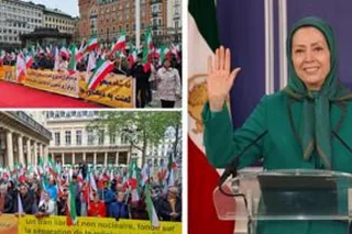 پیام خانم مریم رجوی به تظاهرات ایرانیان در بزرگداشت شهدای ۳۰ فروردین