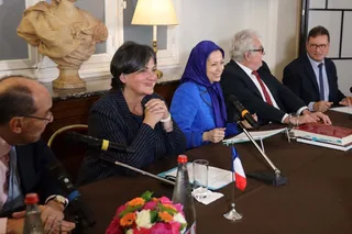 کنفرانس در مجلس ملی فرانسه - سخنرانی خانم مریم رجوی