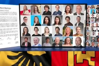 بیانیهٔ اکثریت شورای بزرگ ژنو - ایران آزاد ۱۴۰۴