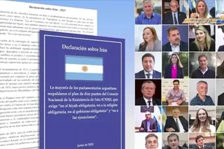 کنگره آرژانتین - بیانیه اکثریت مجلس نمایندگان - حمایت از برنامهٔ ۱۰ماده‌یی خانم مریم رجوی