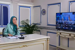 سخنرانی مریم رجوی در کنفرانس آنلاین در برلین با حضور نمایندگان پارلمان و شخصیت‌های سیاسی